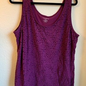 Lane Bryant Lace Tank